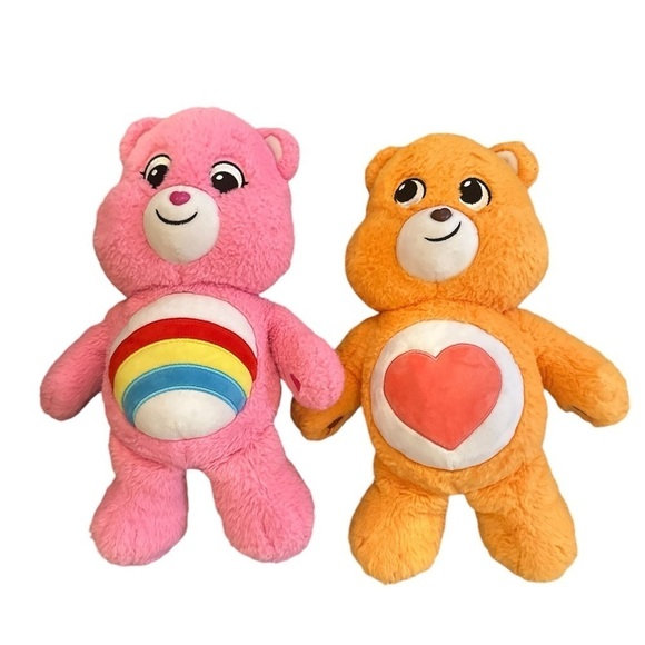 Care Bears Other - Care Bears set of two Tenderheart and Cheer bear 2020 16”